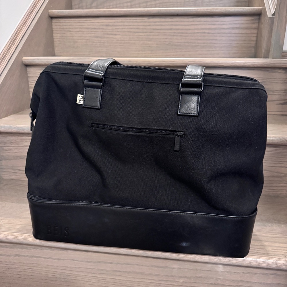 BEIS Black Travel Bag